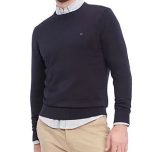 NEW Tommy Hilfiger Crew Sweatshirt Navy